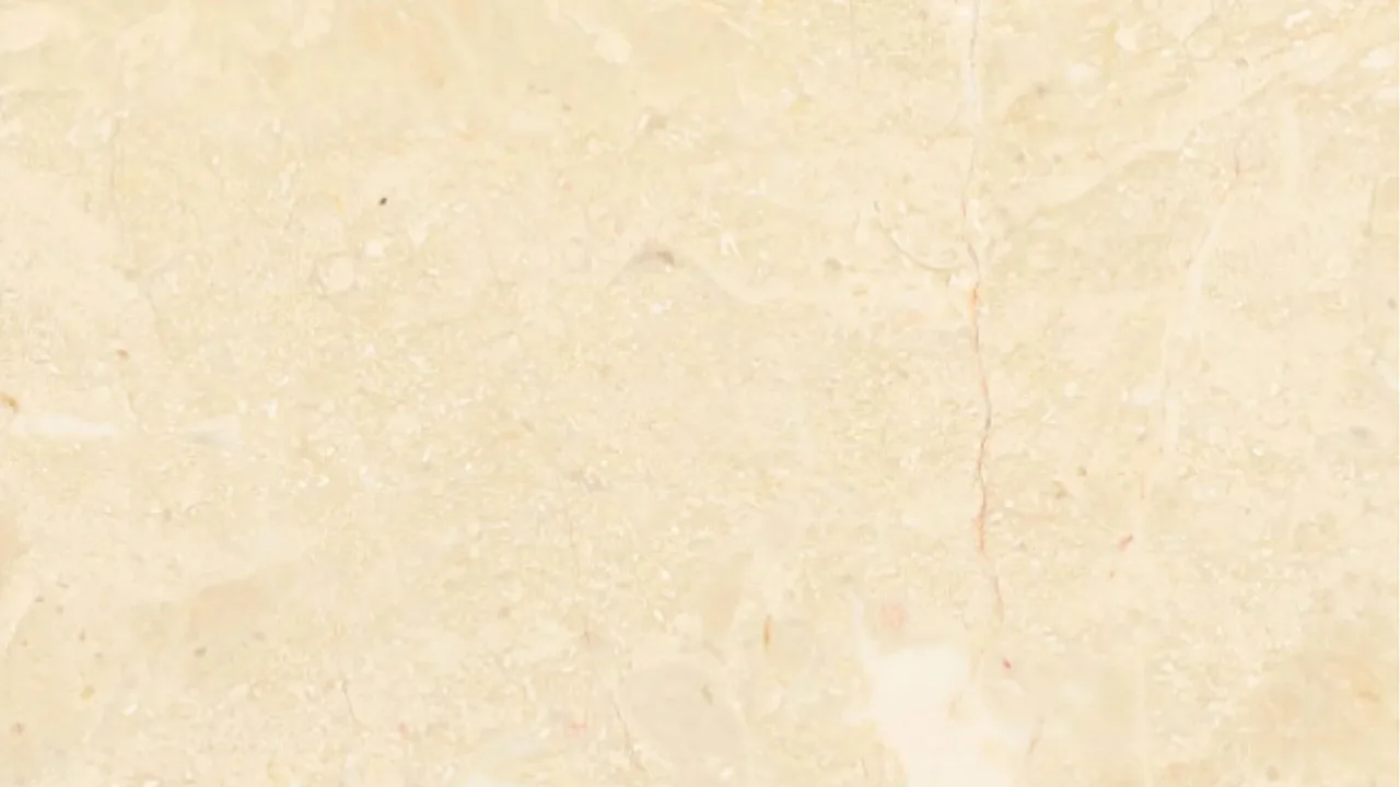 Cream Marfil natural stone veneer swatch