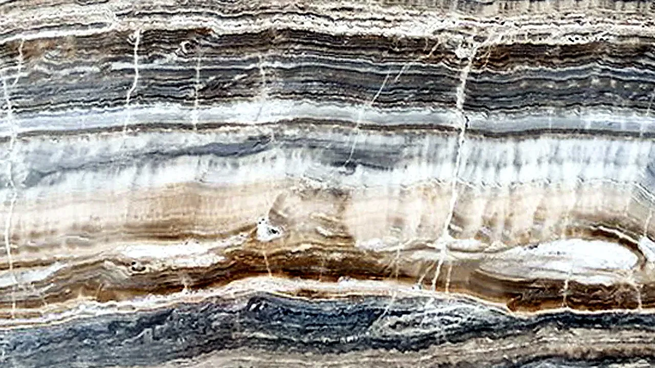 Grey Onyx natural stone veneer swatch