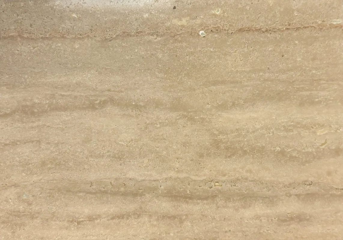 Vein Cut Ivory Cream/Honed natural stone veneer swatch