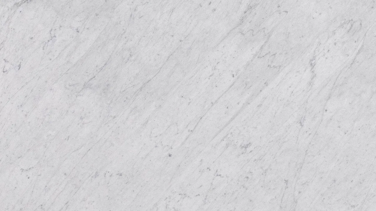 White Carrara/Honed natural stone veneer swatch